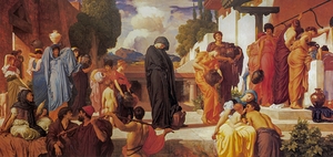 Captive Andromache [circa 1886–88] by Frederic Leighton [1830–1896]